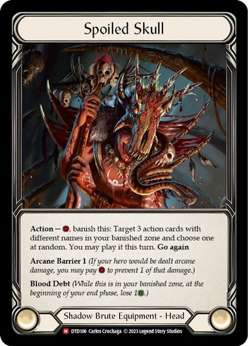Spoiled Skull (#DTD106) (Dusk till Dawn) Near Mint