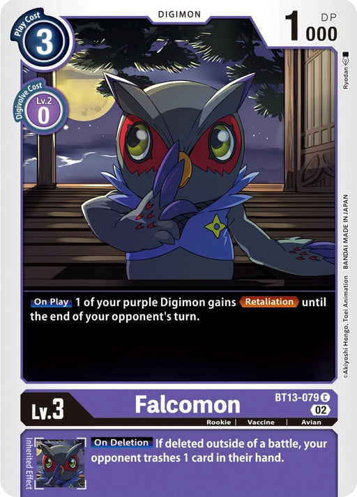Image for Falcomon (BT13-079 C) - Digimon Card Game
