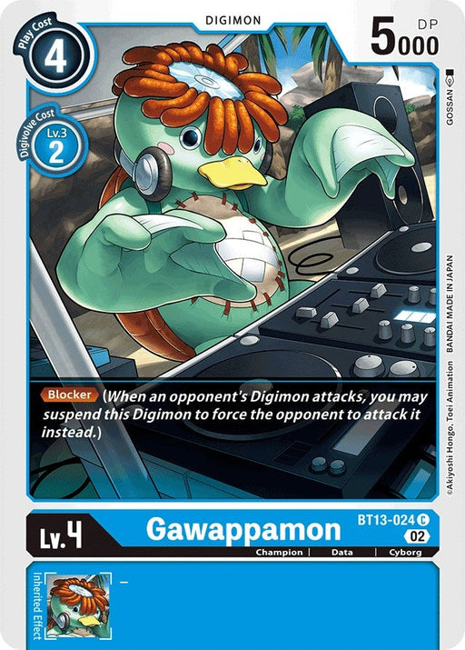 Image for Gawappamon (BT13-024 C) - Digimon Card Game