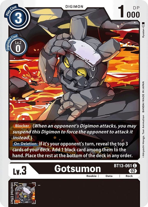 Gotsumon (#BT13-061 C) (Versus Royal Knights) Near Mint