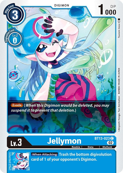 Image for Jellymon (BT13-023 C) - Digimon Card Game