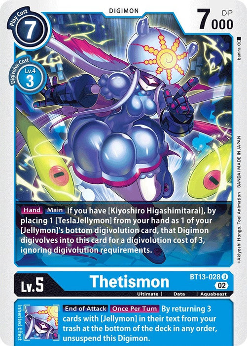 Image for Thetismon (BT13-028 U) - Digimon Card Game