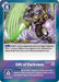 Gift of Darkness (#BT13-109 R) (Versus Royal Knights Pre-Release Cards) Near Mint Foil