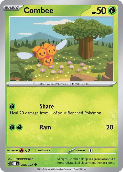 Combee (#008/197) (SV03: Obsidian Flames)