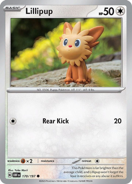 Lillipup (#170/197) (SV03: Obsidian Flames)