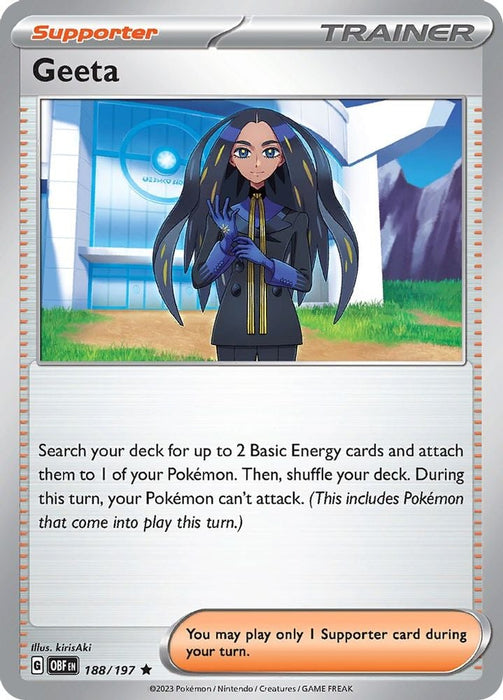 Geeta (#188/197) (SV03: Obsidian Flames)