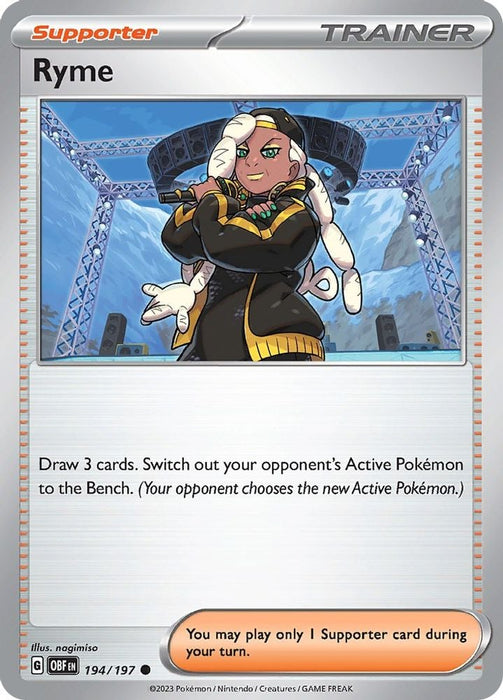 Ryme (#194/197) (SV03: Obsidian Flames)