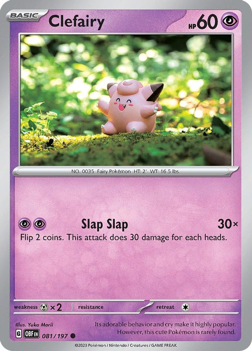 Clefairy (#081/197) (SV03: Obsidian Flames) Near Mint