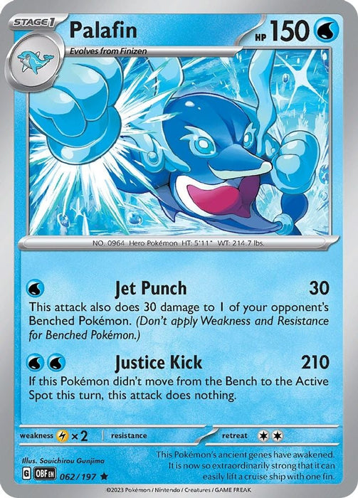 Palafin (#062/197) (SV03: Obsidian Flames)