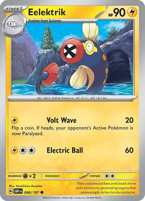 Eelektrik (#068/197) (SV03: Obsidian Flames)
