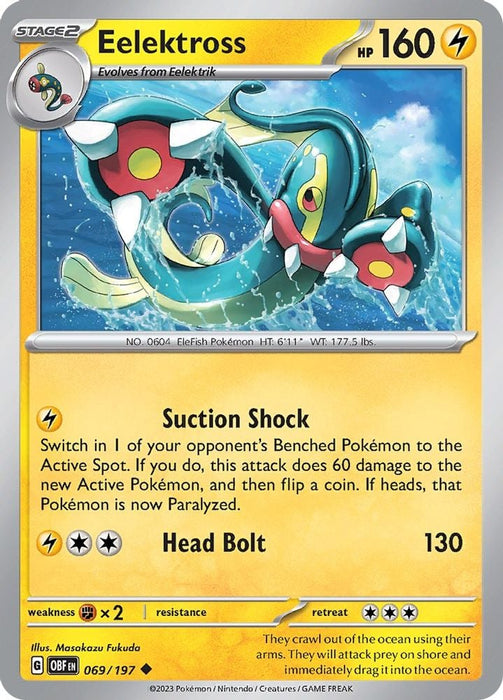 Eelektross (#069/197) (SV03: Obsidian Flames)
