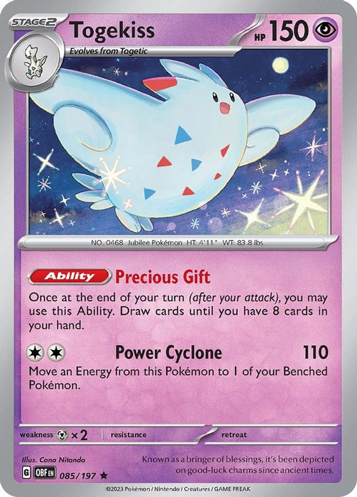 Togekiss (#085/197) (SV03: Obsidian Flames)