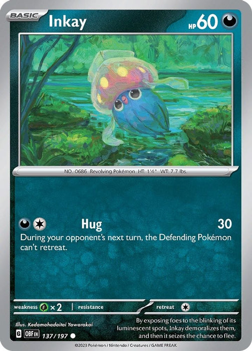 Inkay (#137/197) (SV03: Obsidian Flames)