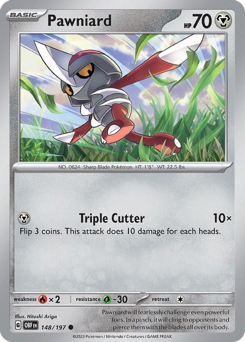 Pawniard (#148/197) (SV03: Obsidian Flames)