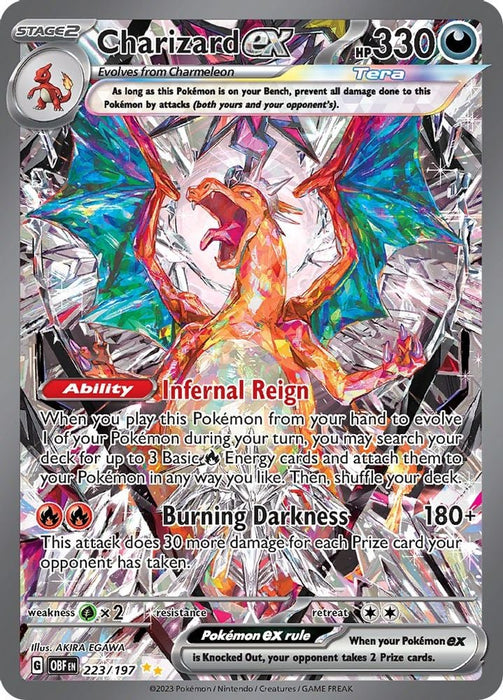 Charizard ex 223 197 (#223/197) (SV03: Obsidian Flames)