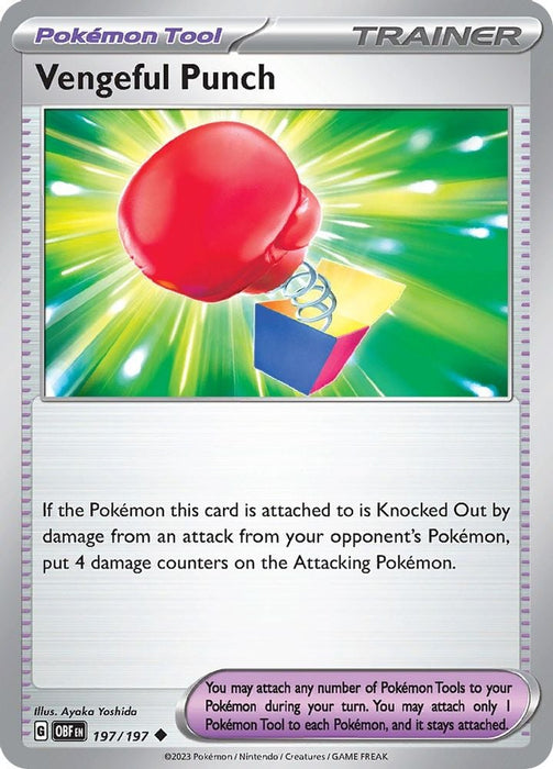 Vengeful Punch (#197/197) (SV03: Obsidian Flames)