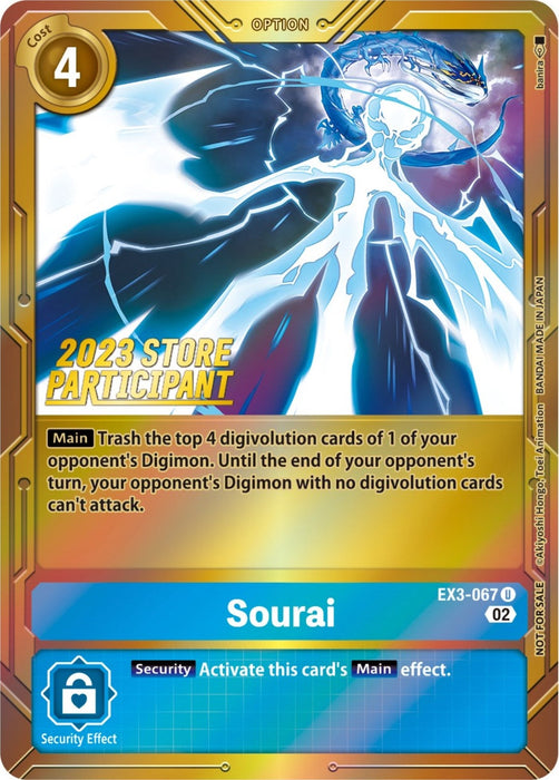 Sourai (2023 Store Participant) (EX3-067 U)