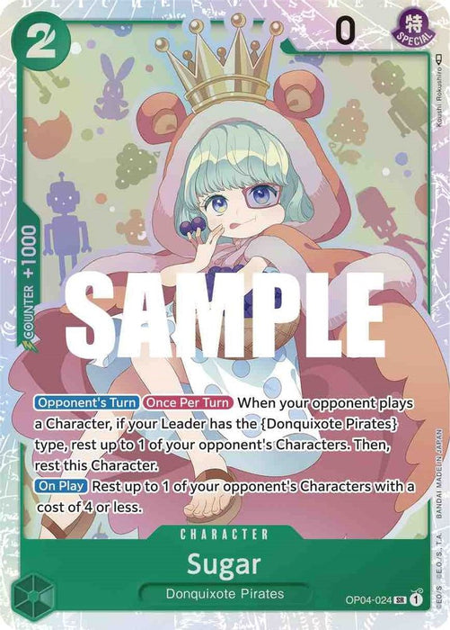 Sugar (#OP04-024) (Kingdoms of Intrigue) Near Mint Foil