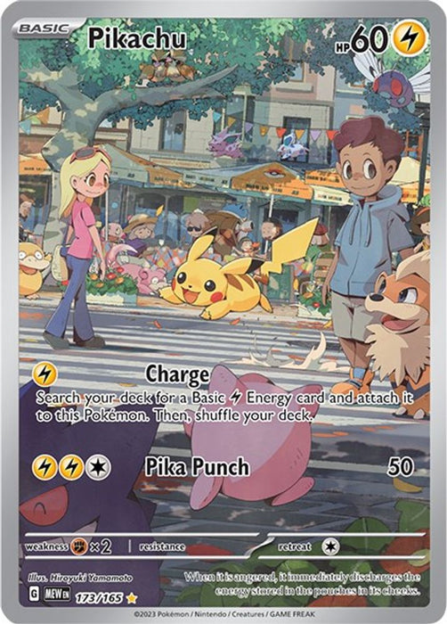 Pikachu - 173/165 (#173/165) (SV: Scarlet & Violet 151) Near Mint Holofoil