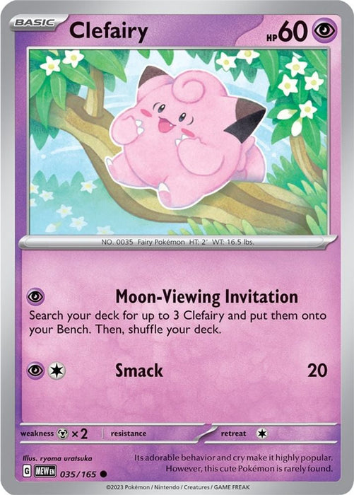 Clefairy (#035/165) (SV: Scarlet & Violet 151)