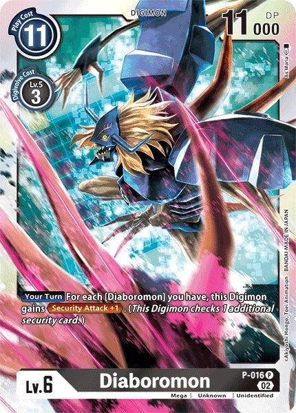 Image for Diaboromon - P-016 (Resurgence Booster Reprint) (P-016 P) - Digimon Card Game