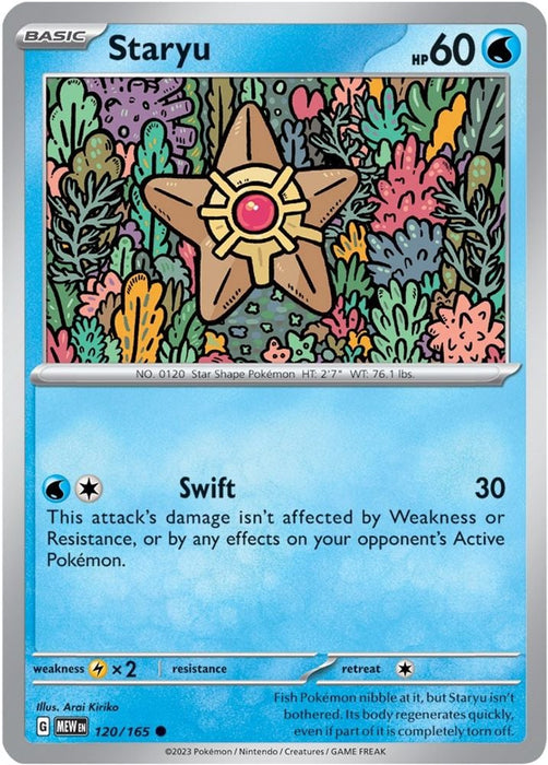 Staryu (#120/165) (SV: Scarlet & Violet 151)