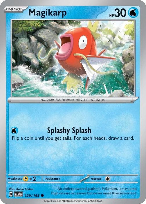 Magikarp (#129/165) (SV: Scarlet & Violet 151)