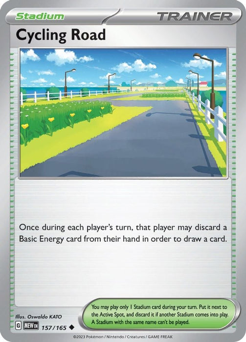 Cycling Road (#157/165) (SV: Scarlet & Violet 151)