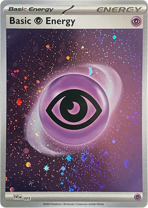 Image for Basic Psychic Energy (Cosmos Holo) (005) [SVE: Scarlet & Violet Energies] - Pokemon