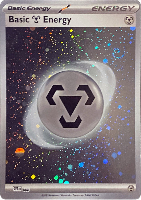 Image for Basic Metal Energy (Cosmos Holo) (008) [SVE: Scarlet & Violet Energies] - Pokemon