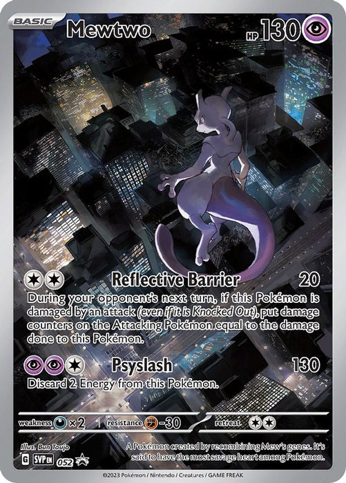 Mewtwo - 052 (#052) (SV: Scarlet & Violet Promo Cards) Lightly Played Holofoil