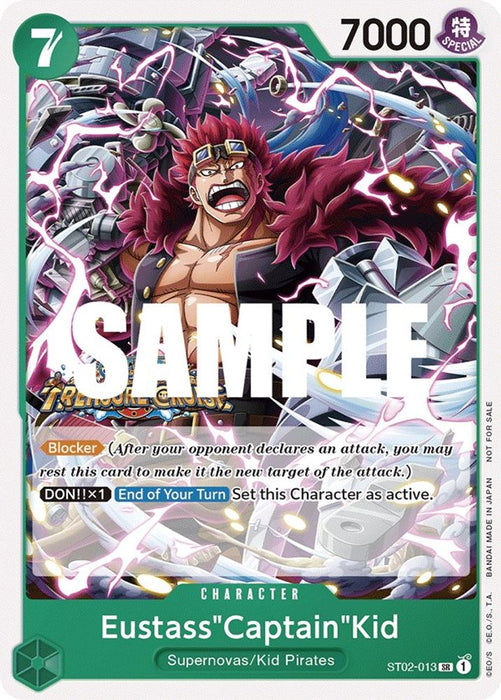Eustass"Captain"Kid (Tournament Pack Vol. 5) (#ST02-013) (One Piece Promotion Cards) Near Mint