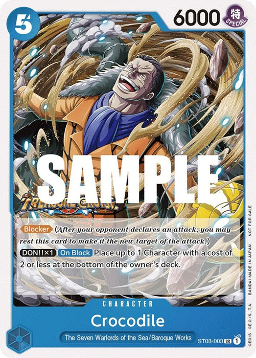 Crocodile (Tournament Pack Vol. 5) (#ST03-003) (One Piece Promotion Cards) Near Mint