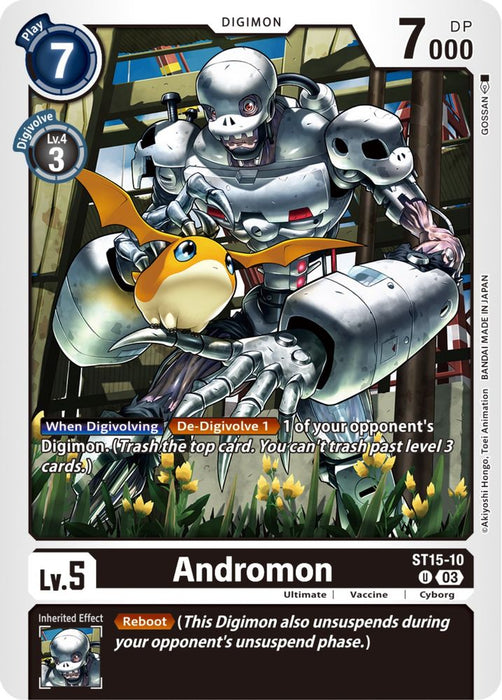 Andromon (#ST15-10 U) (Starter Deck 15: Dragon of Courage) Near Mint