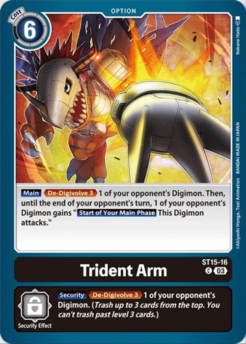 Trident Arm (#ST15-16 C) (Starter Deck 15: Dragon of Courage) Near Mint