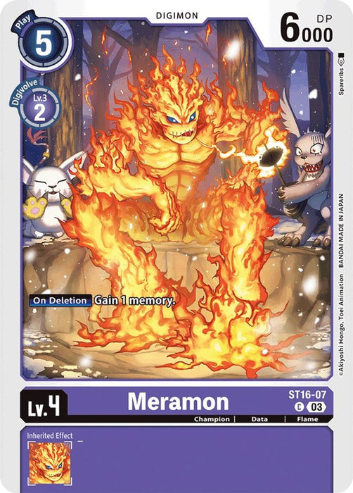 Meramon (#ST16-07 C) (Starter Deck 16: Wolf of Friendship) Near Mint
