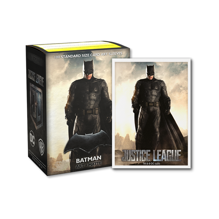 Dragon Shield Matte Art Sleeves - Justice League: Batman - Standard Size (100)