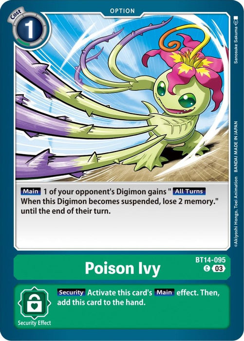 Poison Ivy (#BT14-095 C) (Blast Ace) Near Mint