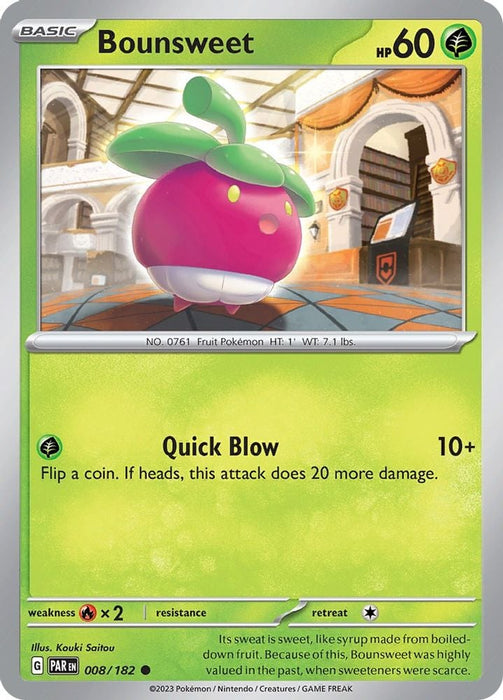 Bounsweet (#008/182) (SV04: Paradox Rift)