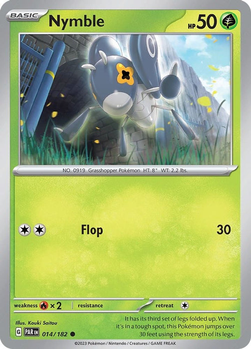 Nymble 014 182 (#014/182) (SV04: Paradox Rift) Near Mint Reverse Holofoil