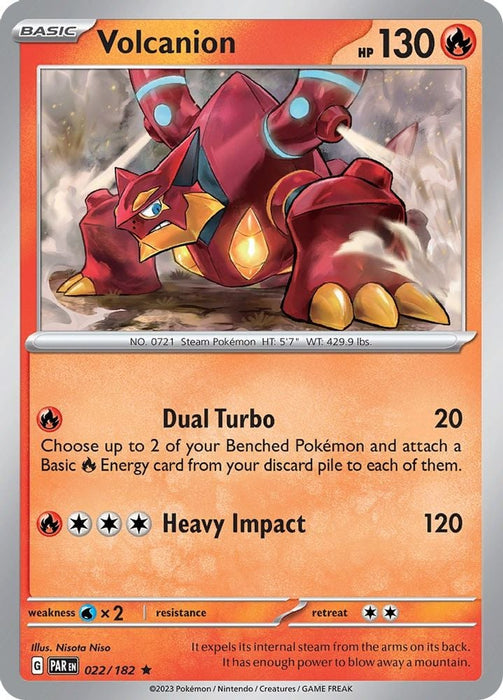 Volcanion (#022/182) (SV04: Paradox Rift)
