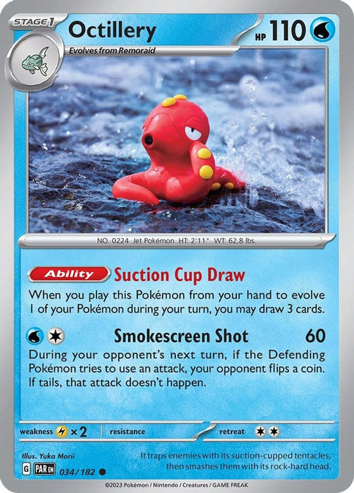 Octillery (#034/182) (SV04: Paradox Rift)