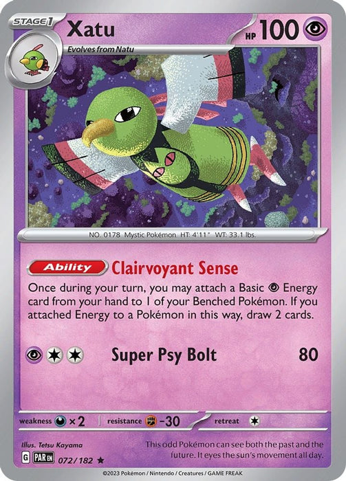 Xatu (#072/182) (SV04: Paradox Rift)