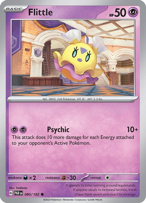 Flittle 080 182 (#080/182) (SV04: Paradox Rift) Near Mint Reverse Holofoil