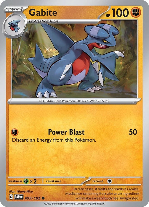 Gabite (#095/182) (SV04: Paradox Rift)