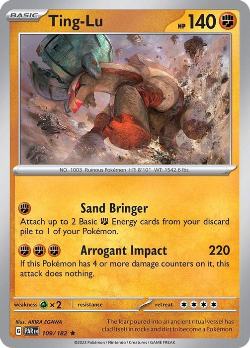 Ting Lu (#109/182) (SV04: Paradox Rift)