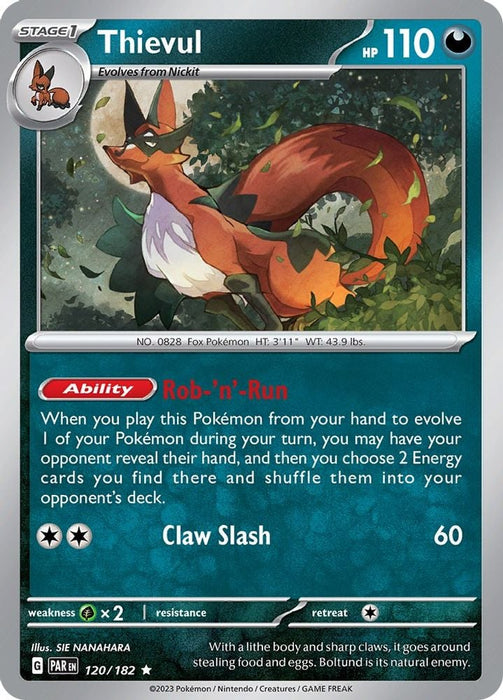 Thievul (#120/182) (SV04: Paradox Rift)