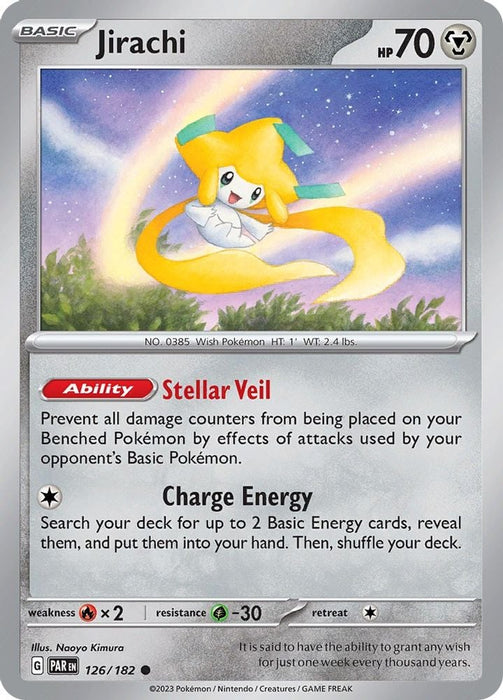 Jirachi (#126/182) (SV04: Paradox Rift)