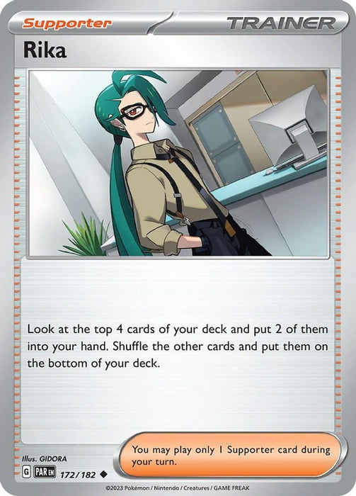 Rika (#172/182) (SV04: Paradox Rift)