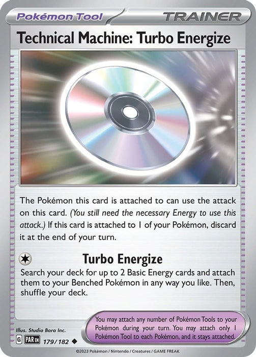 Technical Machine Turbo Energize (#179/182) (SV04: Paradox Rift)